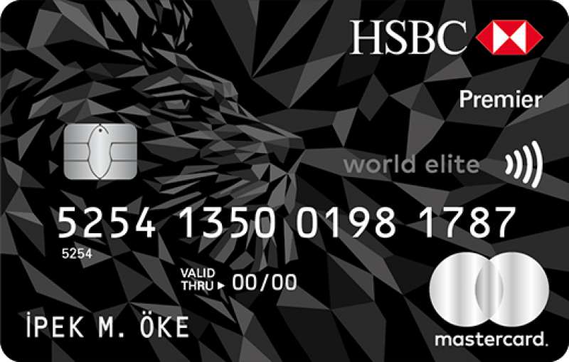 hsbc premier kredi karti  