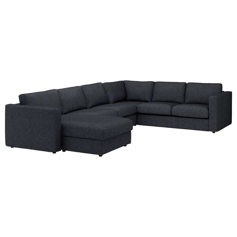 IKEA VIMLE 5'li köşe kanepe ve uzanma koltuğu 